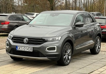 Volkswagen T-Roc I SUV 1.5 TSI ACT 150KM 2018 Volkswagen T-Roc 1.5BENZ. 150KM Xenon Led Navi Kamera Klima Parkasist Stan, zdjęcie 1