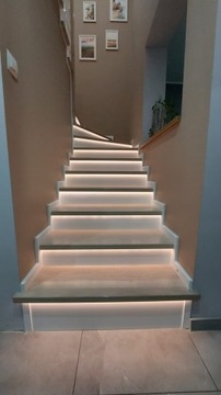 Профессиональная лента COB, 5 м, 12 В постоянного тока, 10 Вт, холодный белый, 6500 К.