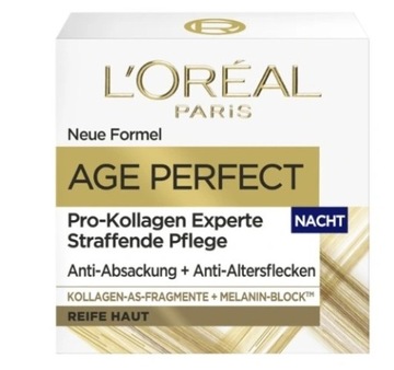 Loreal, Age Perfect Pro-Collagen, Krem na noc 50ml