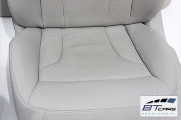 AUDI Q5 FOTEL FOTELE KANAPA TAPICERKA SZARA ACHAT 8R skóra siedzisko oparci