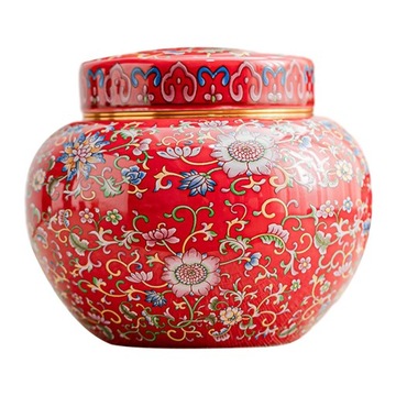 Ceramiczny słoik z imbirem Pokrywka do wazonu