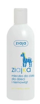 ZIAJA ZIAJKA MLECZKO DO CIAŁA DLA DZIECI 300 ML
