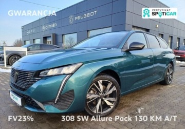 Peugeot 2023 Peugeot 308 SW 29 Allure Pack AUTOMAT 130 KM GWARANCJA FV23 1.2