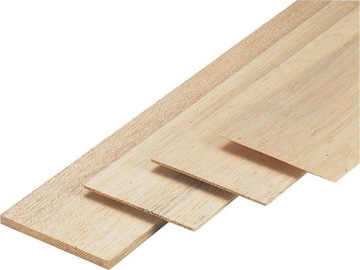 Patyczki kreatywne deseczki 40sztuk 110x18x1,6mm