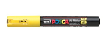 Marker z farbą plakatową Posca PC-1M żółty