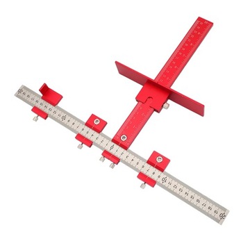 Локатор дырокола Шаблон ручки шкафа Выдвижной ящик для инструментов