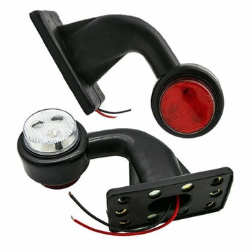 Светодиодный угловой габаритный фонарь Маркер полуприцеп прицеп эвакуатор