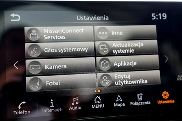 Nissan Qashqai III Crossover 1.3 DIG-T MHEV 158KM 2023 Nissan Qashqai TEKNA+ SKÓRA nawi 4 KAMERY line, zdjęcie 38