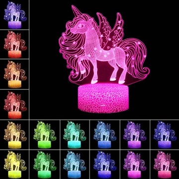 3D LED USB-ночник в подарок Единорогу