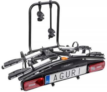 ПОЛКА ДЛЯ ВЕЛОСИПЕДОВ AGURI E-BIKE ДЕРЖАТЕЛЬ КРЮКА 13-КОНТАКТНЫЙ ДЛЯ 2 ЭЛЕКТРОВЕЛОСИПЕДОВ