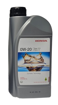 ORYGINALNY OLEJ SILNIKOWY HONDA 0W20 TYPE 2.0 1L