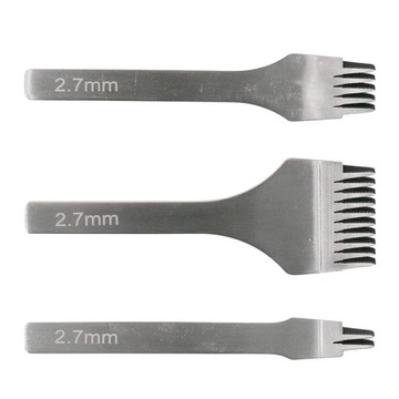 Набор дыроколов для шнуровки диаметром 2,7 мм, 3 шт.