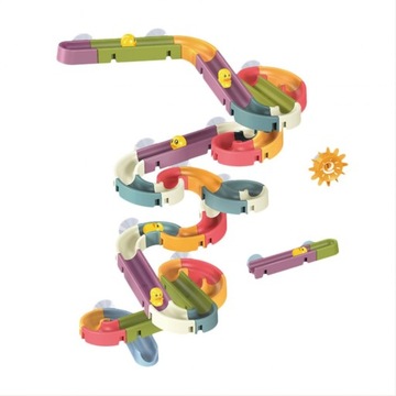 ОБРАЗОВАТЕЛЬНАЯ ТВОРЧЕСКАЯ ИГРУШКА ДЛЯ ВАННЫ ТРЕК горка УТКА 66 EL ПОДАРОК