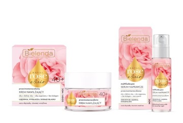 BIELENDA ROYAL ROSE ELIXIR ZESTAW 40+ KREM D/N 50ml + SERUM na NOC 30ml