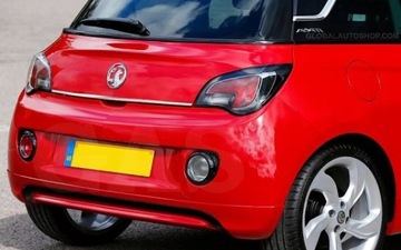 OPEL ADAM - LIŠTA CHRÓM CHROM VÍKO KUFRU TUNING