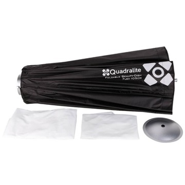 Складная косметическая тарелка Quadralite Flex 105 см