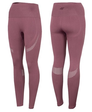 4F DAMSKIE LEGGINSY TRENINGOWE BEZSZWOWE SPDF012