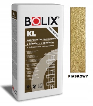 BOLIX ZAPRAWA DO KLINKIERU KL 25KG PIASKOWA
