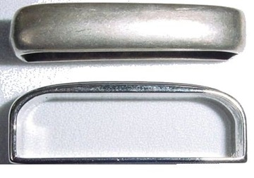 Szlufka, przelotka stare srebro do paska do 40mm