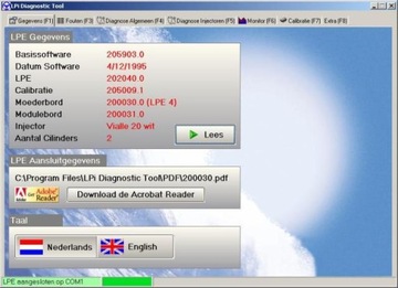 ИНТЕРФЕЙС LPG RS232 (COM) для Vialle LPi LPdi LPfi
