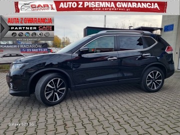 Nissan X-Trail III Terenowy 1.6 DIG-T 163KM 2016 Nissan X-Trail 1.6 163 KM skóra nawigacja kamera 360 2xszyberdach gwarancja