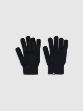 RĘKAWICZKI UNISEX DZIANINOWE 4F TOUCH SCREEN AGLOU121 AW25 S/M