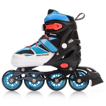 Rolki Meteor Invert blue 34-37 M
