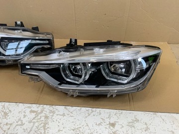 BMW 3 F30 F31 FACELIFT 15- FULL LED PRAVÁ LEVÝ KOMPLET PĚKNÝ