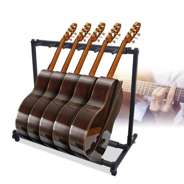 Гитарная стойка на 5 гитар 86,5х46,5х73см