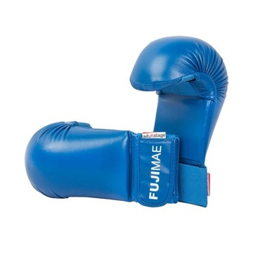 Перчатки для каратэ FUJIMAE, синие, размер S