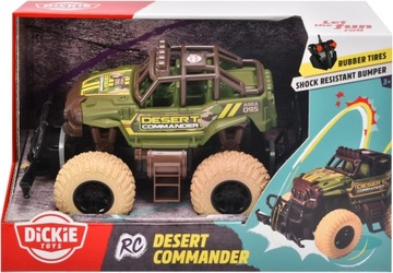 Dickie Toys Auto RC Desert Commander Terenówka Jeep Na Ster