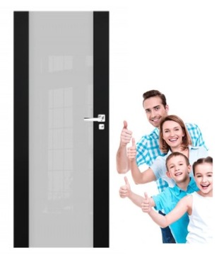 Szklane drzwi wewnętrzne FUTURO producent WINDOOR