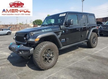 Jeep Wrangler IV 2024 Jeep Wrangler 4XE 2024 2.0l 2.0 Hybryda 375KM