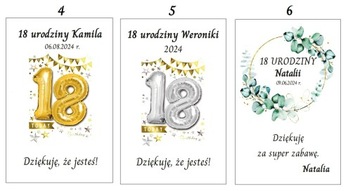 Благодарность для гостей ВОСЕМНАДЦАТЬ И БОЛЬШЕ брелок 18 ЛЕТ С ДНЕМ РОЖДЕНИЯ