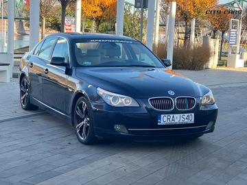 BMW Seria 5 E60 2007 BMW Seria 5 2.0 163 KM Szyberdach Zadbana Automat 2.0 Diesel, zdjęcie 6