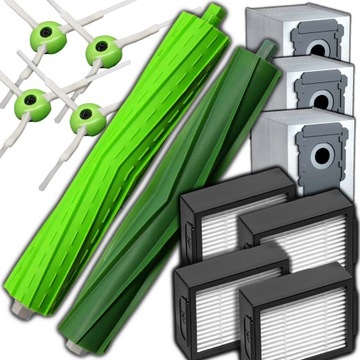 Szczotki Filtry Worki Wałki do iRobot Roomba i3 i4 i5 i6 i7 i8 j7 + PLUS
