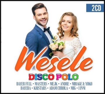 WESELE DISCO POLO 2CD MIG MASTERS KRISTARS MIRAGE