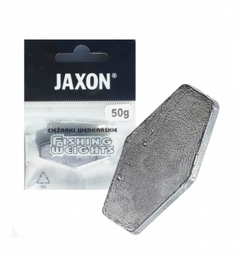 CIĘŻAREK OŁÓW PŁASKI JAXON 50 gr - 1 szt PRZELOTOWY JAXON NA GRUNT