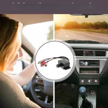 AUDIO PILOT REGULUJĄCY POZIOM PRZEWÓD KOMPONENTOWY MUZYKA SAMOCHODOWY BAS