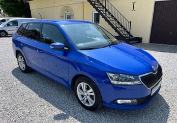 Skoda Fabia III Kombi Facelifting 1.0 TSI 95KM 2021 Skoda Fabia 1.0 TSI DSG Bogata wersja Gwarancja Salon PL FV23 Benzyna 95KM, zdjęcie 2