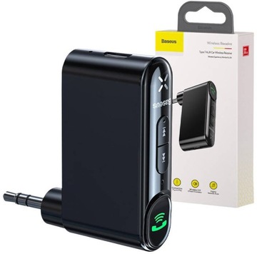 TRAMSMITER SAMOCHODOWY ODBIORNIK ADAPTER BLUETOOTH MINI JACK AUX AUDIO