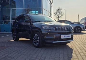 Jeep Compass II SUV Facelifting 1.3 GSE T4 130KM 2021 Jeep Compass 1,3 TMAir 130KM Limited - PL, jeden wl., serwis ASO, bezwypad, zdjęcie 7