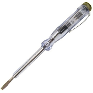 Próbnik napięcia 100V - 500V AC 140mm probówka 230V