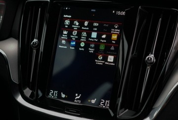 Volvo S60 III 2020 Volvo S60 T6 341 AWD R-Design ACC Pamięć Komforty Nappa Webasto Blis Kamera, zdjęcie 26