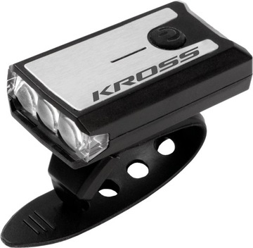 LAMPKA ROWEROWA PRZEDNIA Kross NEAT 16 lm USB