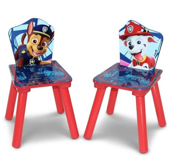 НАБОР PAW PATROL СТОЛ СТУЛЬЯ ОРГАНИЗАТОР ПОЛКА