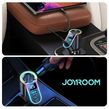 АВТОМОБИЛЬНОЕ ЗАРЯДНОЕ УСТРОЙСТВО USB QC 3.0 2x USB-C PD 150 Вт