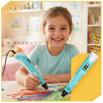 3D принтер Ручка для детей Набор ФИЛАМЕНТ 109 МАТЕРИАЛ