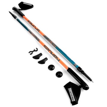 Kije do nordic walking składane SPOKEY 105-135cm
