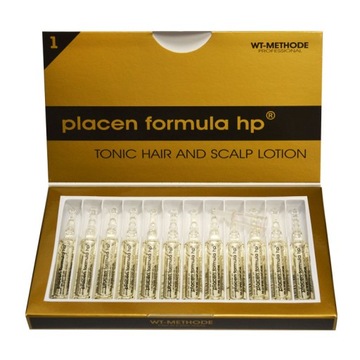 Placenta HP WCIERKA ampułki przeciw wypadaniu włosów SKUTECZNE na porost